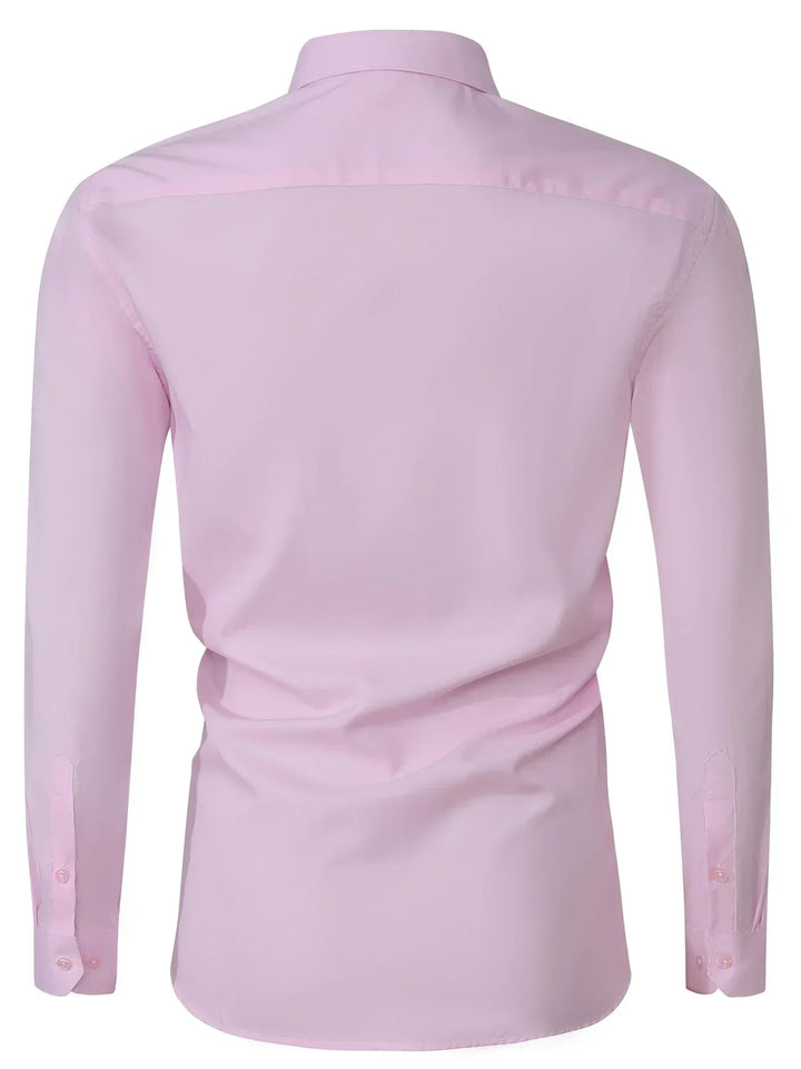 Venezia | Elegante overhemd met lange mouwen en knopen
