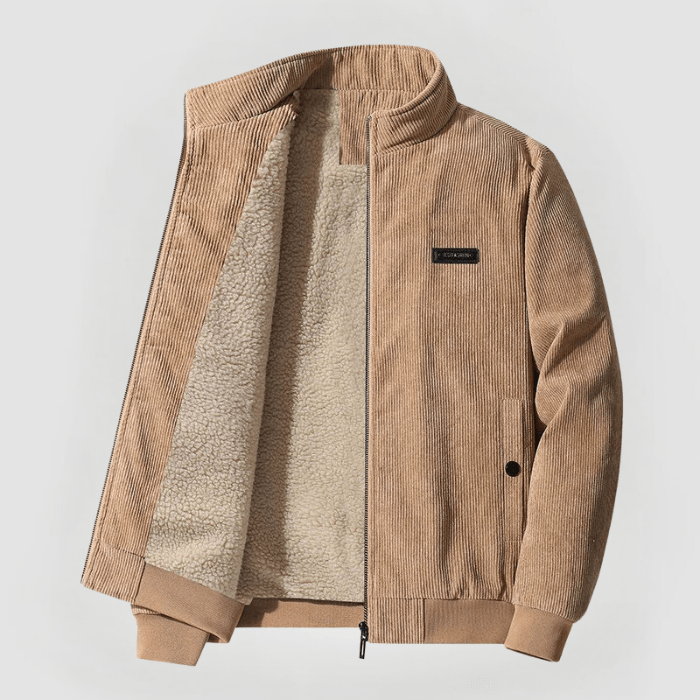 UDO™ - CORDUROY JACKET MET FLEECE VOERING