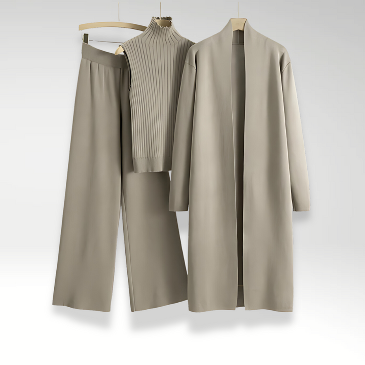 Compleet driekleurig breisel Luxe