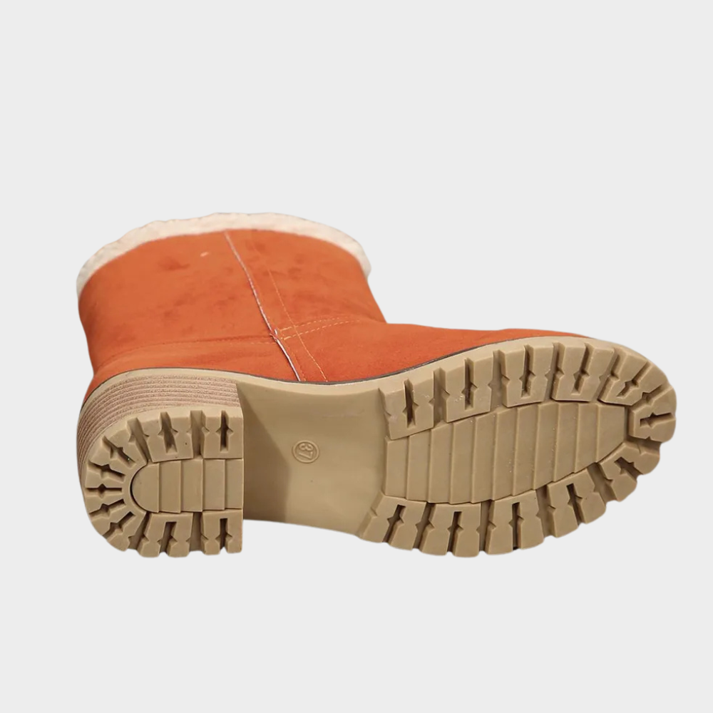 Brynn | Winterlaarzen met Middelhoge Hak