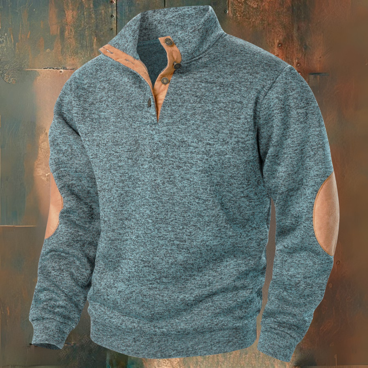 Bastien™ – Vintage Bedrukte Trui