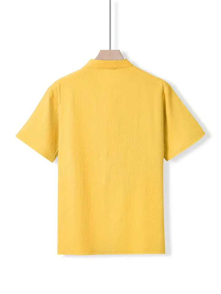 Venetië | Elegante korte mouwen shirt