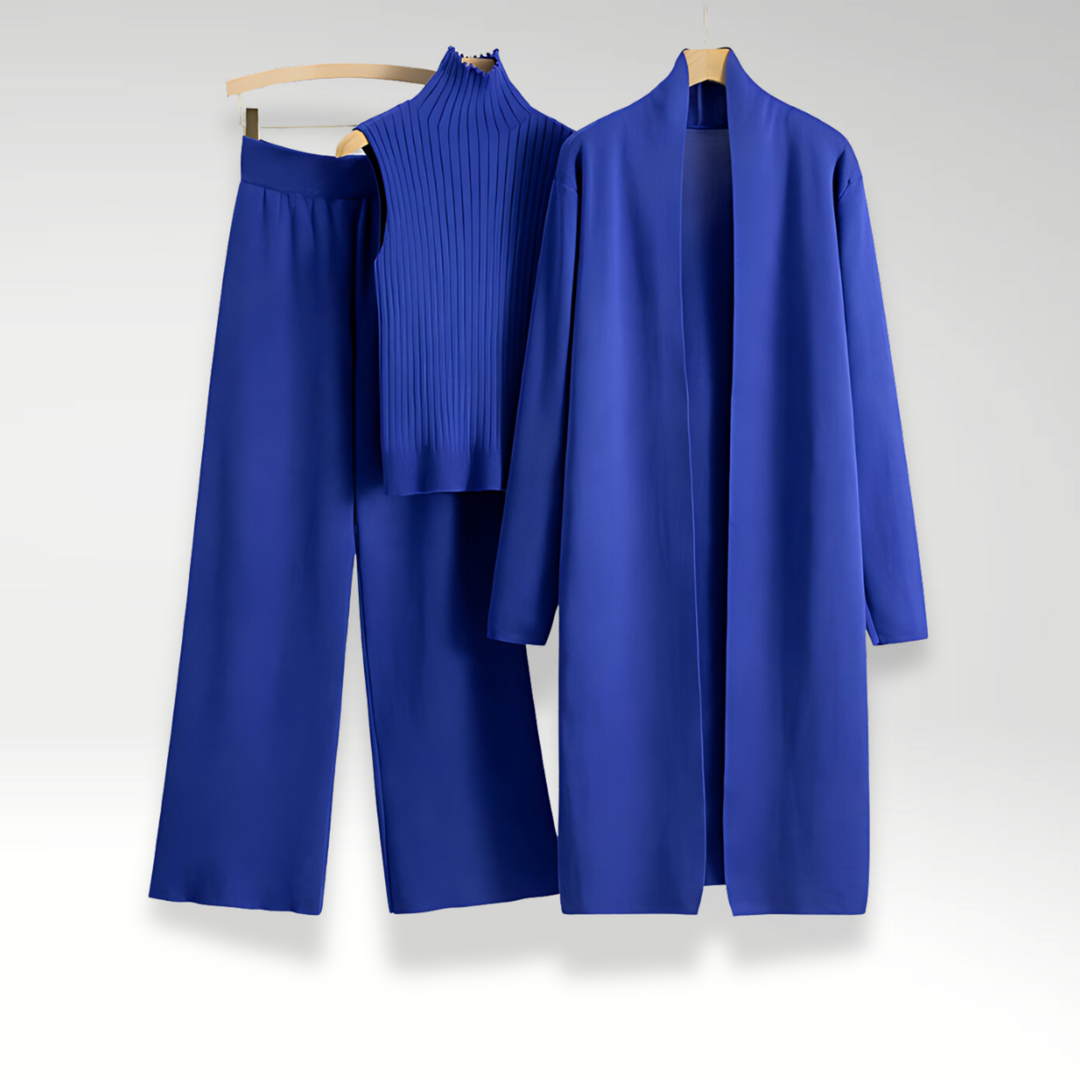 Compleet driekleurig breisel Luxe