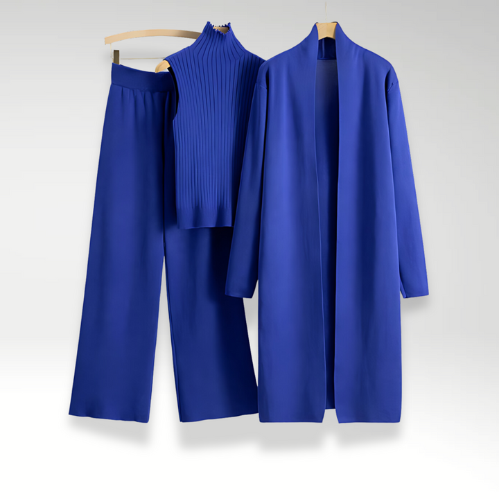 Compleet driekleurig breisel Luxe