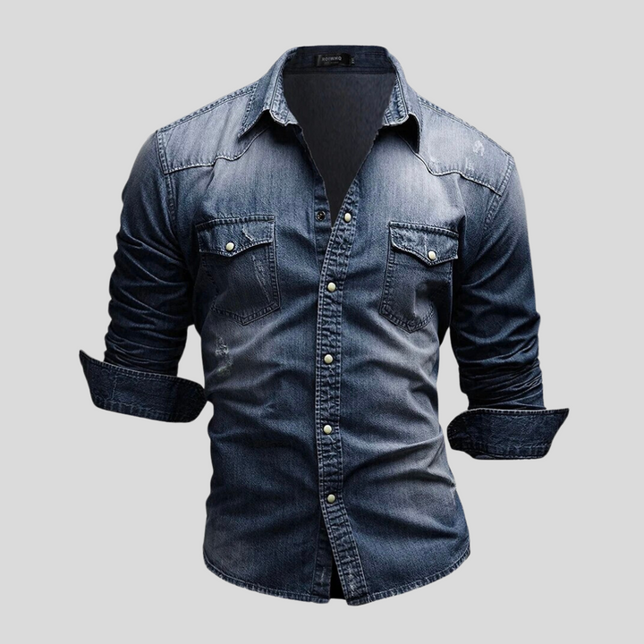Venezia | Modern denim overhemd