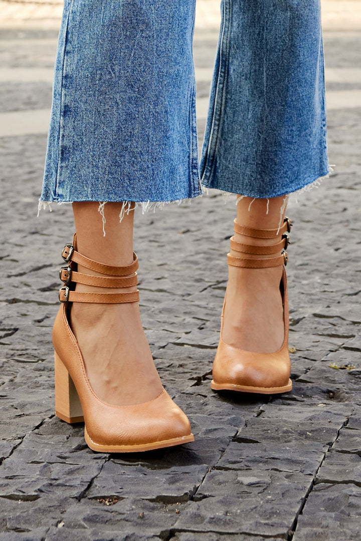 Elisa™| Glad sandalen met dikke hak