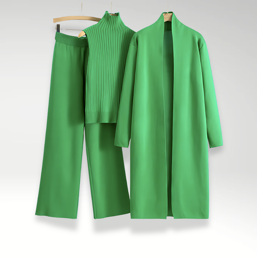 Compleet driekleurig breisel Luxe