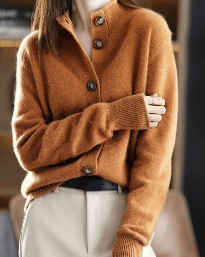 Claire | Cardigan in Cashmere Retro Stijl
