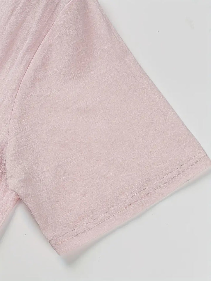 Venetië | Elegante korte mouwen shirt