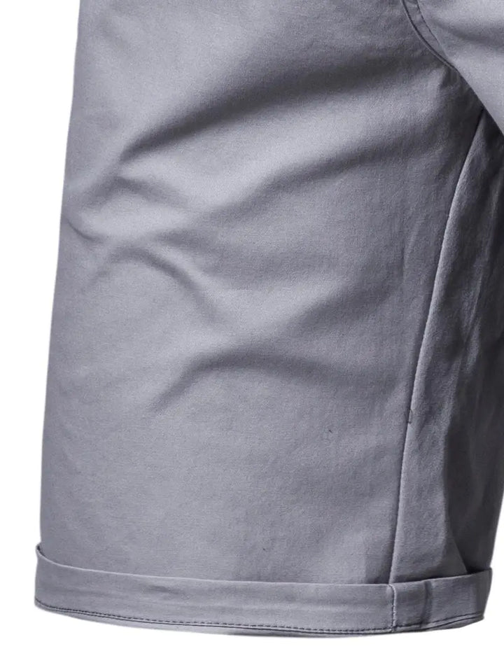 Venezia | Korte katoenen broek met zakken