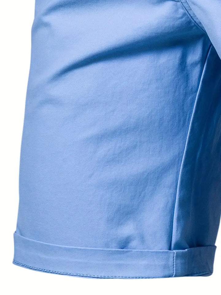 Venezia | Korte katoenen broek met zakken