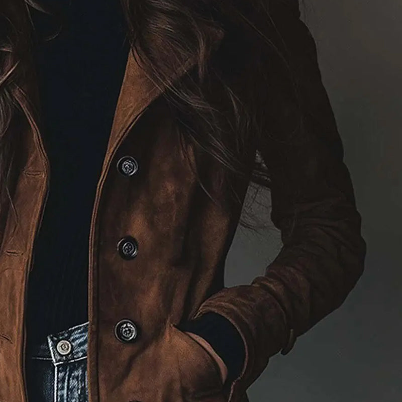 ADELA™|ELEGANTE LANGE CAPOTTO