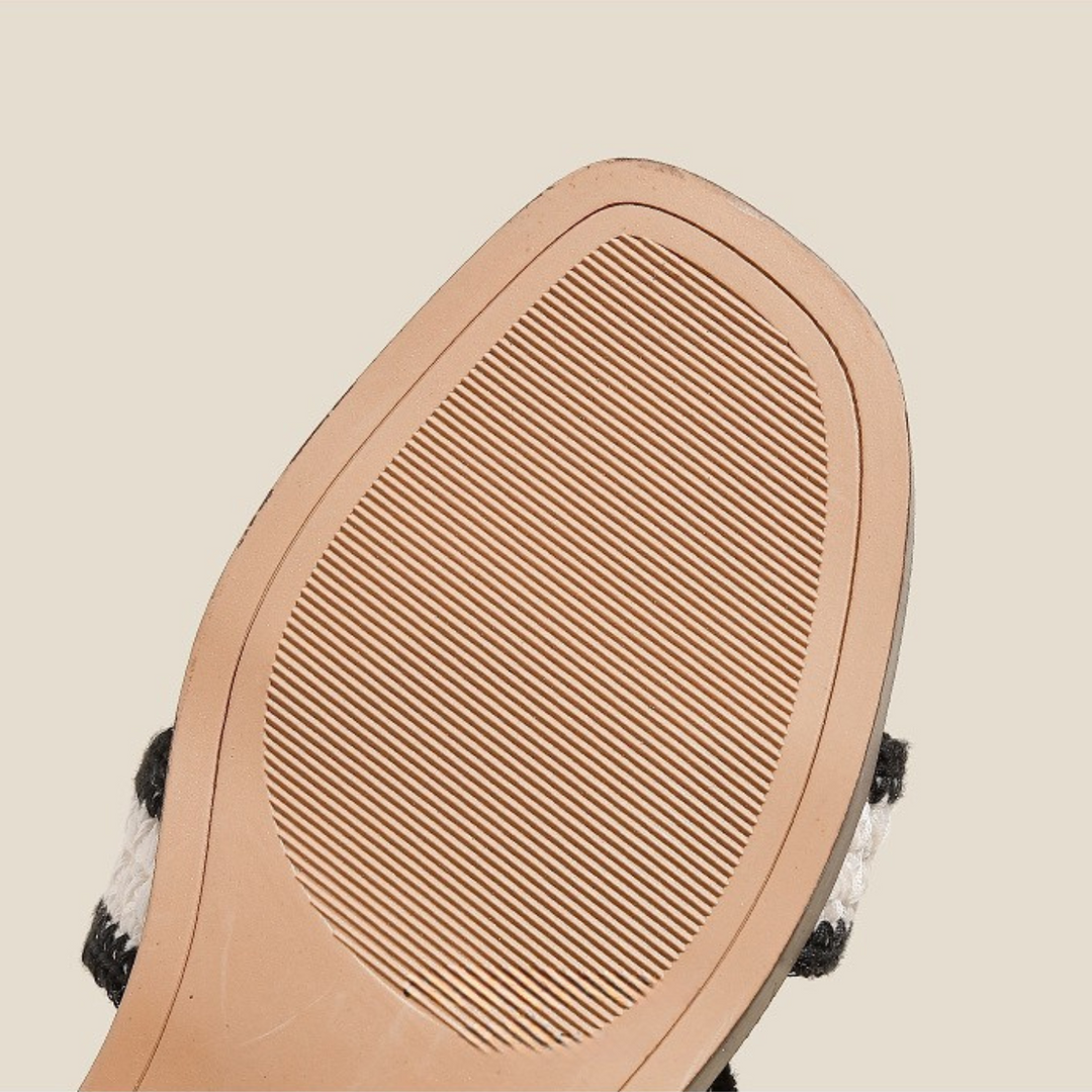 Camille Raphia – Elegante Sandalen