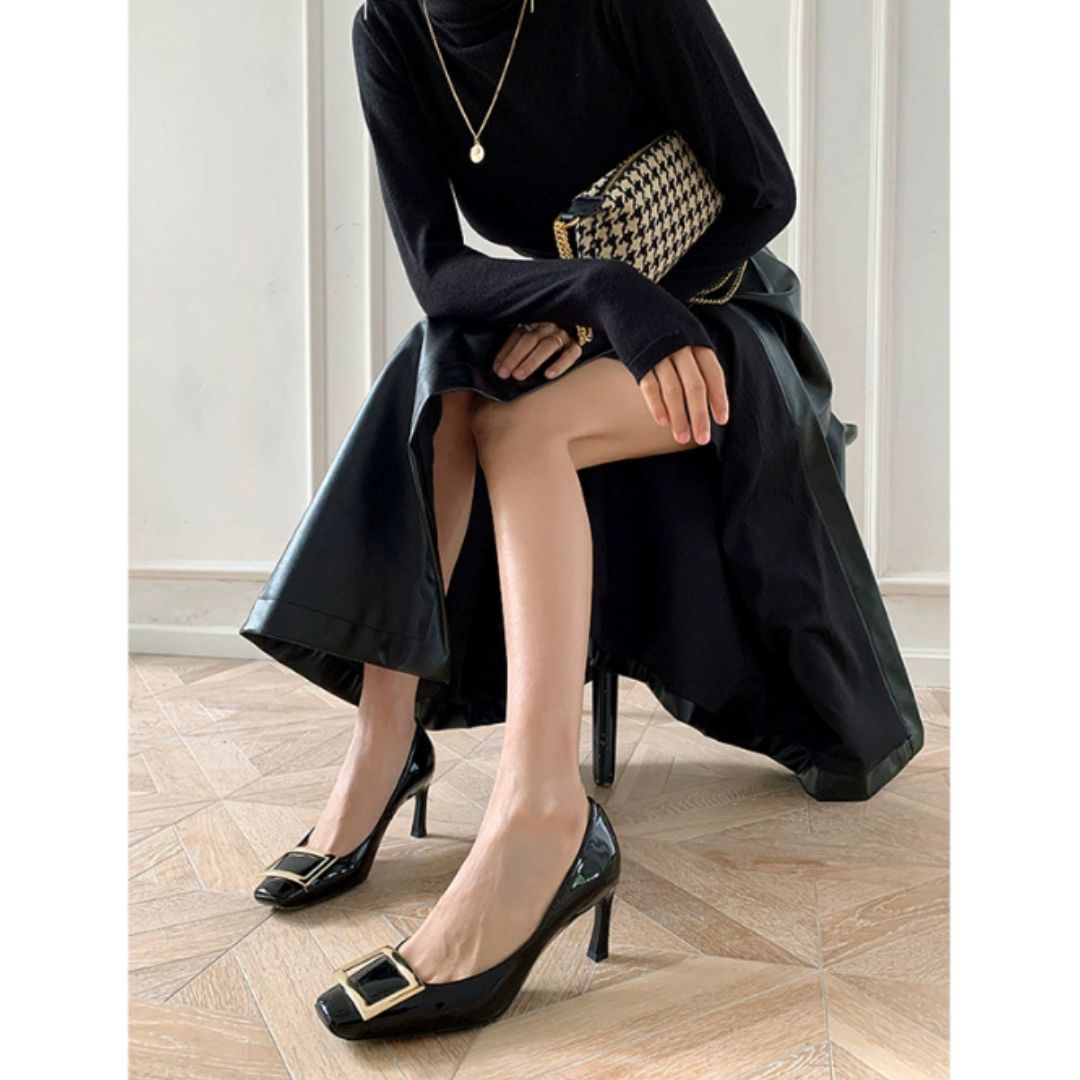 Giada™ | Sandalen met vierkante neus