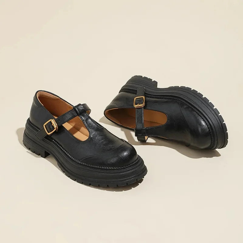 Chiara | Elegante Mary Jane Schoenen van Hoogwaardige Leer