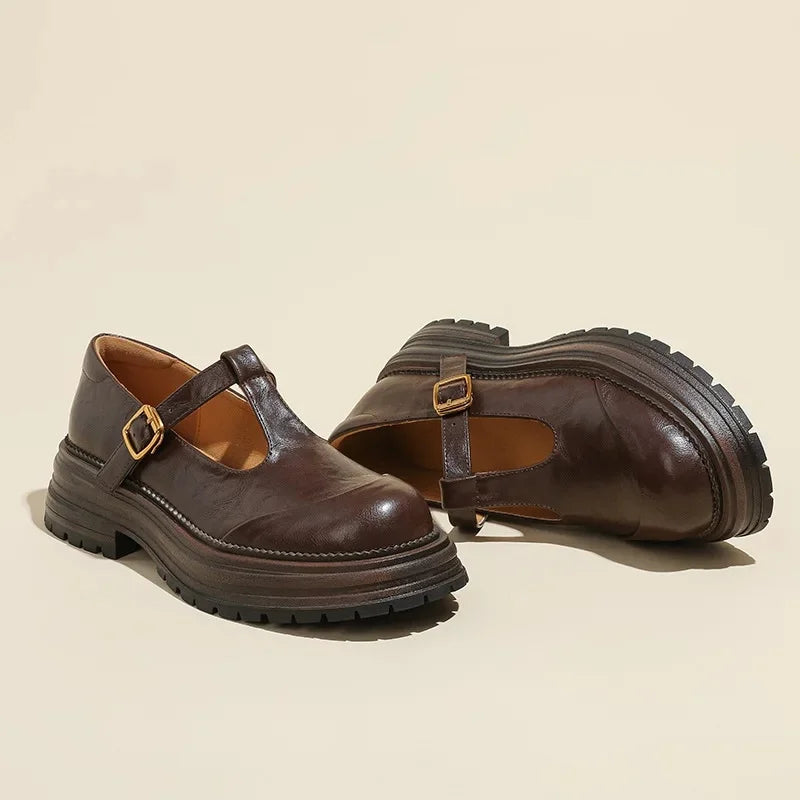 Chiara | Elegante Mary Jane Schoenen van Hoogwaardige Leer