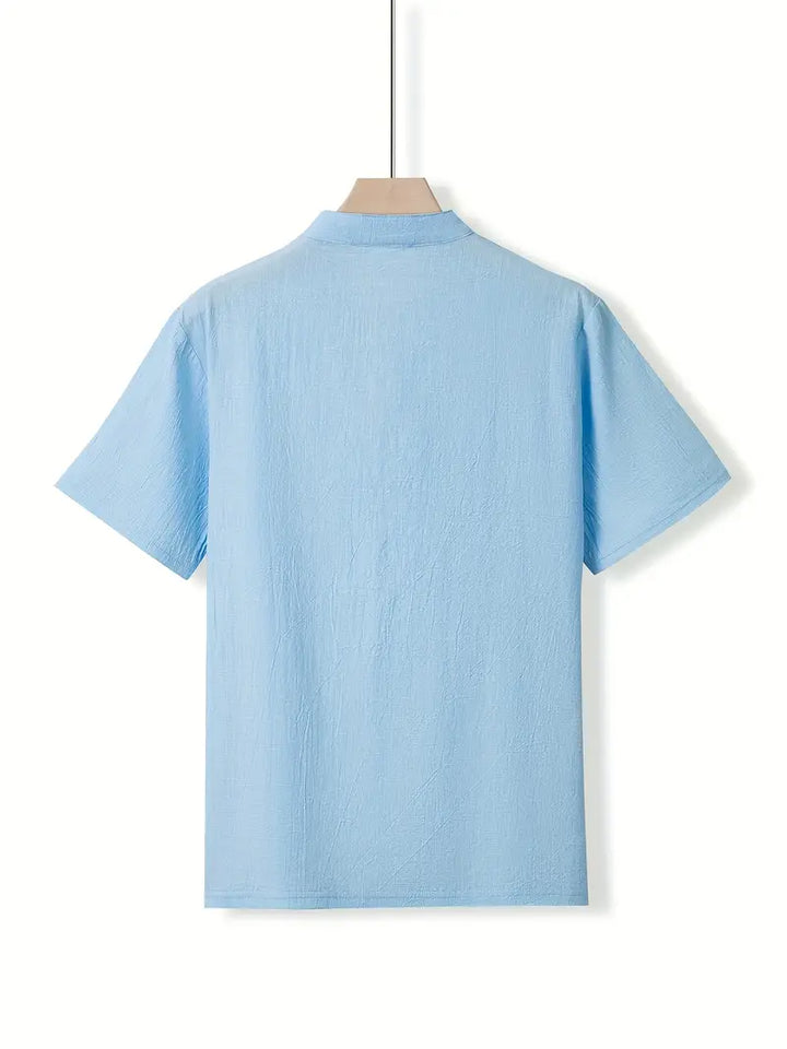 Venetië | Elegante korte mouwen shirt