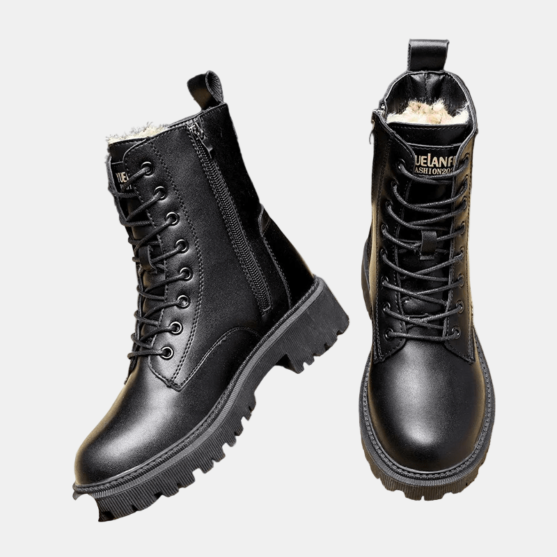 Alexis | Enkellaarsjes met Vierkante Hak